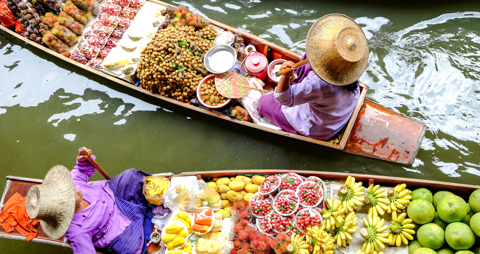 Damnoen Saduak floating market